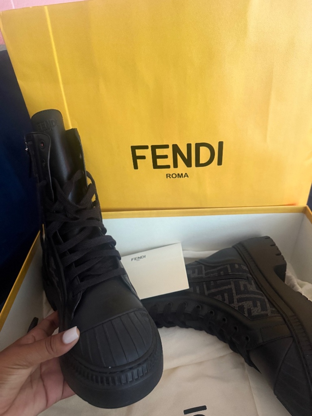 Fendi Combat boots